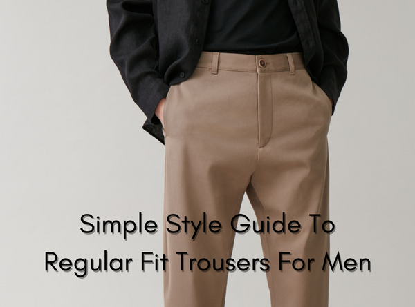 Simple Style Guide To Regular Fit Trousers For Men