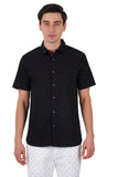 ATP-GO -2108 ACROSS THE POND S/S Men's Casual Printed Shirt