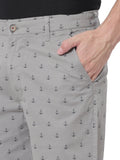 HB-7007M-Hook  Across The Pond Men's Hook Printed Cotton Shorts