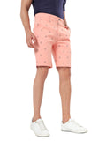 HB-7007M-Hook  Across The Pond Men's Hook Printed Cotton Shorts