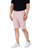 HB-7028 Across The Pond Men's Polka Dot Printed Cotton Shorts