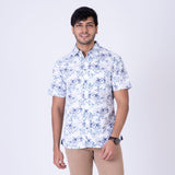 ATP-2123 ACROSS THE [OND S/S Men's Casual Printed Shirt