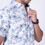 ATP-2123 ACROSS THE [OND S/S Men's Casual Printed Shirt