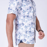 ATP-2123 ACROSS THE [OND S/S Men's Casual Printed Shirt