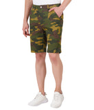 HB-7028 ACROSS THE POND S/S Men's Casual Camo Printed Shorts