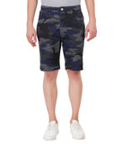 HB-7028 ACROSS THE POND S/S Men's Casual Camo Printed Shorts