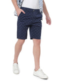 HB-7048 ACROSS THE POND S/S Men's Casual Printed Shorts