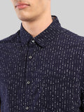 ATP-2128222-Dotted printed shirt