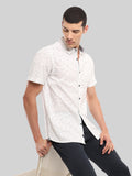 ATP-2128222-Dotted printed shirt