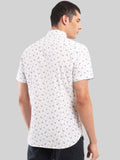 ATP-2133222 MENS S/S PRINTED SHIRT 100% COTTON PEACHED POPLIN