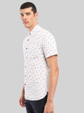 ATP-2133222 MENS S/S PRINTED SHIRT 100% COTTON PEACHED POPLIN