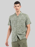 ATP-2400122 MENS S/S PRINTED RAYON CAMP SHIRT 100% RAYON