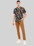 ATP-2412122 MENS S/S PRINTED RAYON CAMP SHIRT 100% RAYON