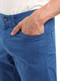 ATP-5016 Across The Pond Men's  Coloured Solid 5 Pocket Stretch Pants