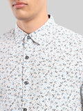 ATP-2134222 MENS S/S PRINTED SHIRT 100% COTTON PEACHED POPLIN