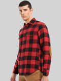 LONG SLEEVE FLANNEL JACKET SHIRT