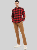 LONG SLEEVE FLANNEL JACKET SHIRT