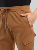 ATP-5018 Across The Pond Men's Skinny Fit Twill Stretch Cargo Jogger Pant