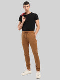 ATP-5018 Across The Pond Men's Skinny Fit Twill Stretch Cargo Jogger Pant