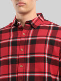 LONG SLEEVE BRUSHED FLANNEL SHIRT