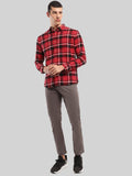 LONG SLEEVE BRUSHED FLANNEL SHIRT