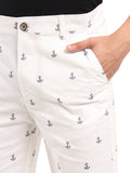 HB-7007M-Hook  Across The Pond Men's Hook Printed Cotton Shorts