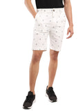 HB-7007M-Hook  Across The Pond Men's Hook Printed Cotton Shorts