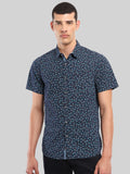 ATP-2134222 MENS S/S PRINTED SHIRT 100% COTTON PEACHED POPLIN