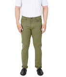 ATP-5016 Across The Pond Men's  Coloured Solid 5 Pocket Stretch Pants