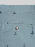 HB-7007M-Hook  Across The Pond Men's Hook Printed Cotton Shorts