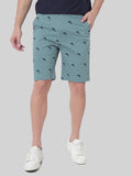 HB-7007120J-Dolphin  Across The Pond Men's Dolphin Printed Cotton Shorts