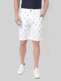 HB-7007F-Lighthouse   Across The Pond Men's Light House Printed Cotton Shorts