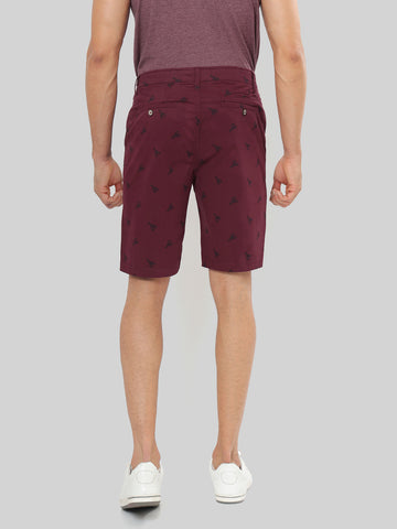 HB-7007A-LOBSTER Across The Pond Men's Lobster Printed Cotton Shorts