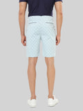 HB-7028 Across The Pond Men's Polka Dot Printed Cotton Shorts