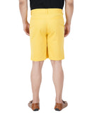 HB-7034  Across The Pond Men's inner Beauty Trim Solid Cotton Shorts