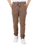 ATP-5018 Across The Pond Men's Skinny Fit Twill Stretch Cargo Jogger Pant