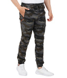 ATP-5018 Across The Pond Men's Skinny Fit Twill Stretch Cargo Jogger Pant