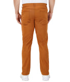 ATP-5016 Across The Pond Men's  Coloured Solid 5 Pocket Stretch Pants