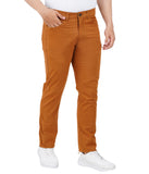 ATP-5016 Across The Pond Men's  Coloured Solid 5 Pocket Stretch Pants