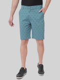 HB-7007C-Anchor  Across The Pond Men's Anchor Printed Cotton Shorts