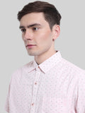 ATP-2132222 MENS S/S PRINTED SHIRT 100% COTTON PEACHED POPLIN