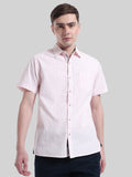 ATP-2132222 MENS S/S PRINTED SHIRT 100% COTTON PEACHED POPLIN