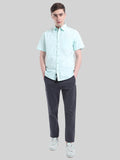 ATP-2132222 MENS S/S PRINTED SHIRT 100% COTTON PEACHED POPLIN