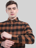 LONG SLEEVE BRUSHED FLANNEL SHIRT