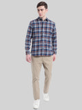 LONG SLEEVE BRUSHED FLANNEL SHIRT