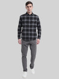 LONG SLEEVE FLANNEL JACKET SHIRT