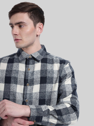 LONG SLEEVE BRUSHED FLANNEL SHIRT