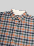 LONG SLEEVE BRUSHED FLANNEL SHIRT WITH SHERPA