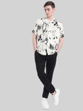 ATP-2404122 MENS S/S PRINTED RAYON CAMP SHIRT 100% RAYON