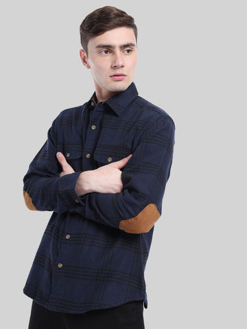 LONG SLEEVE FLANNEL JACKET SHIRT